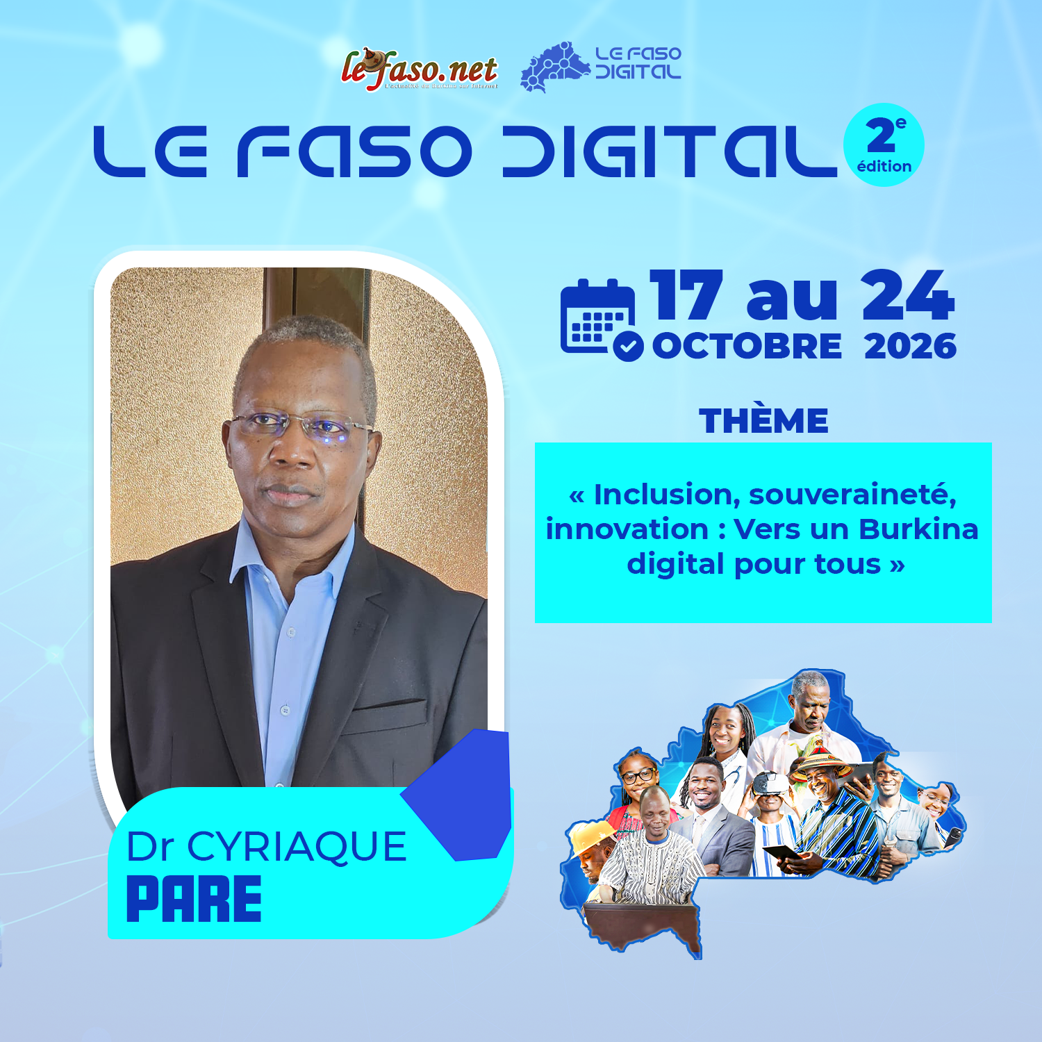 Les 100 Visages du Burkina Digital : Cyriaque Paré, le journaliste qui a pris très tôt le virage du Web