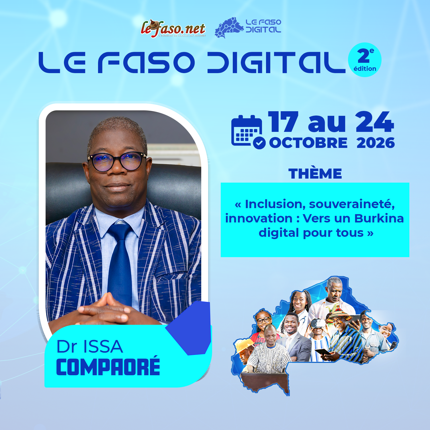 Les 100 Visages du Burkina Digital : Dr Issa Compaoré, l'homme qui a formé une génération d'informaticiens burkinabè