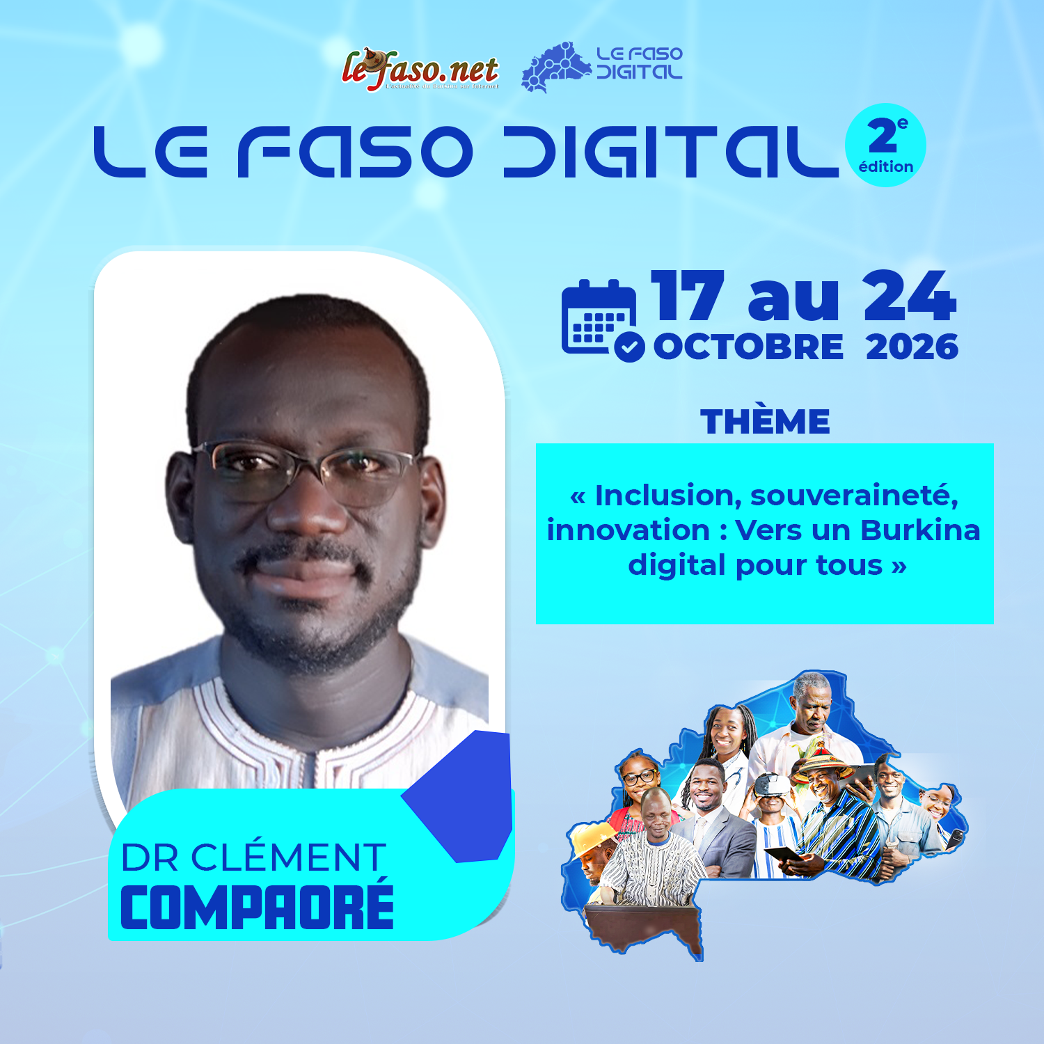 Les 100 Visages du Burkina Digital : Dr Clément Compaoré, de Munich à Koudougou, réinventer la classe à l'ère numérique
