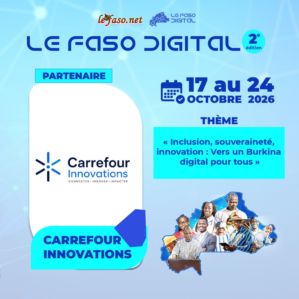 Le Faso Digital 2026 : Carrefour Innovations offre six mois d’abonnement aux trois meilleures solutions de chaque catégorie du Concours national d’innovation digitale