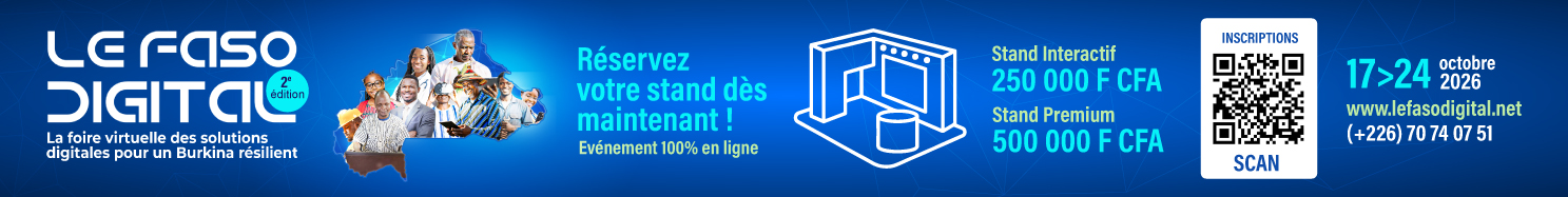 Réservez votre stand dès maintenant