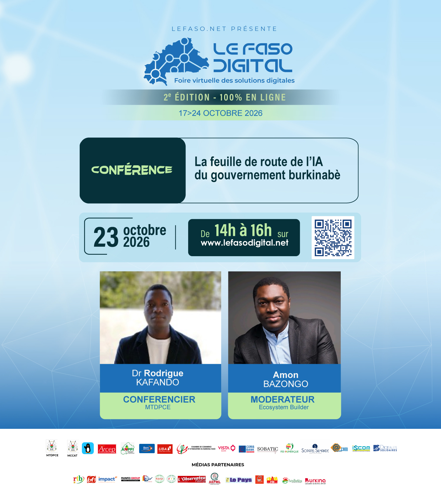 Conférence : La feuille de route de l'IA du gouvernement burkinabè