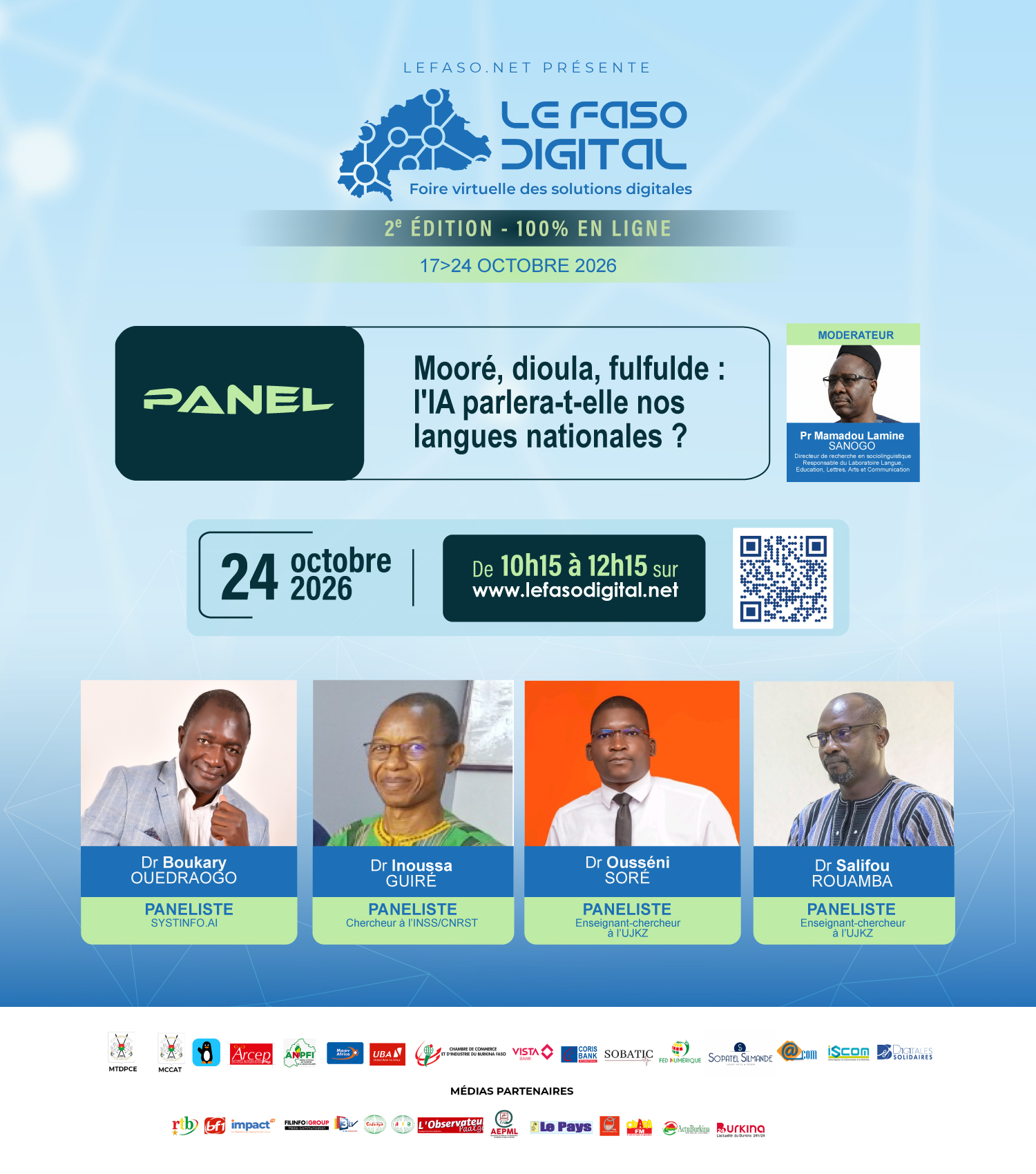 Panel : Mooré, dioula, fulfulde : l'IA parlera-t-elle nos langues nationales ?